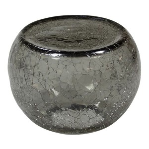 Тарелка подиум 13,5x10см  Studio Raw серия Crackled Grey glass  